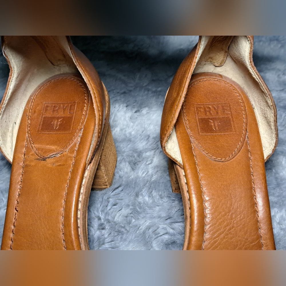 Frye Women's Ankle Strap Heeled Sandal - Picture 9 of 14